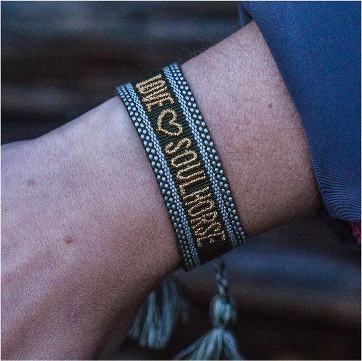 Actual product image Soulhorse Stoffarmband Love