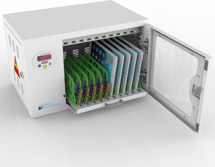 Actual product image Good Connections Tablet charging cart for up to 10 devices, UV disinfection, Smart Control, gray, ®
