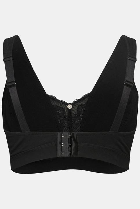 Actual product image Ulla Popken Lace Panel Bralette (95 B)
