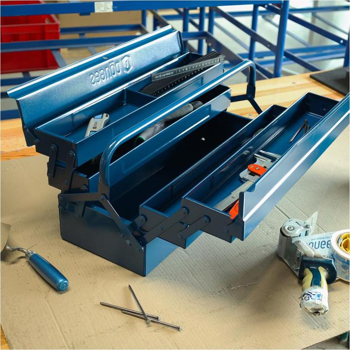 Produktbild Dönges Werkzeugkoffer aus Stahlblech, 530 x 200 x 200 mm (1 Teil)