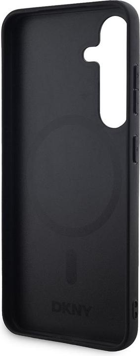 Produktbild DKNY DKHMSPCPVSLK S921 czarny/black hardcase Leather Checkered Mono Pattern MagSafe (Samsung Galaxy S24)