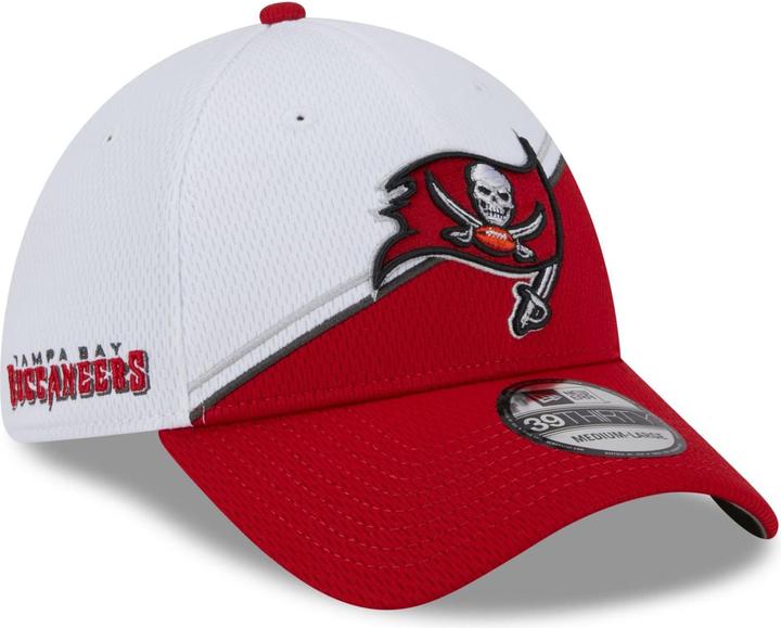 Actual product image New Era 39Thirty Cap - SIDELINE Tampa Bay Buccaneers - L/XL