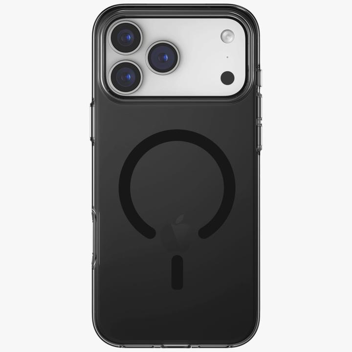 Actual product image Uniq Clario Case for iPhone 17 Pro Max Magclick Charging Black (Apple iPhone 17 Pro Max)