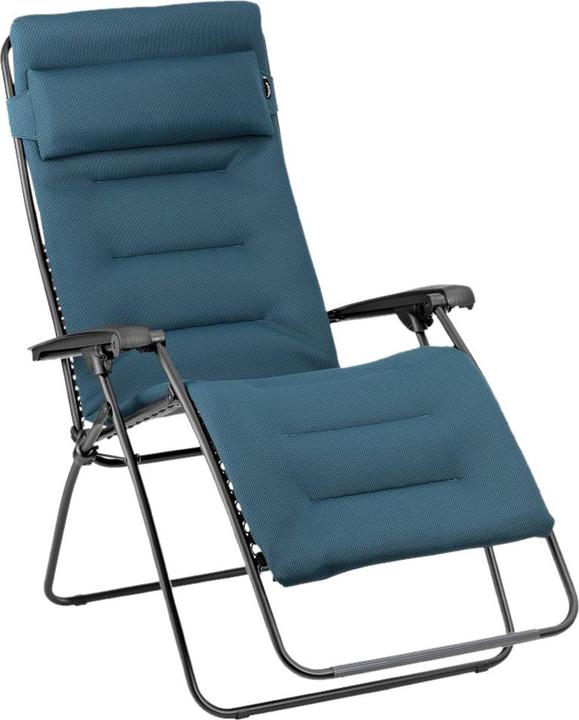 Actual product image Lafuma Padded zero-gravity relax lounger Rsx Clip XL AirComfort Coral Blue