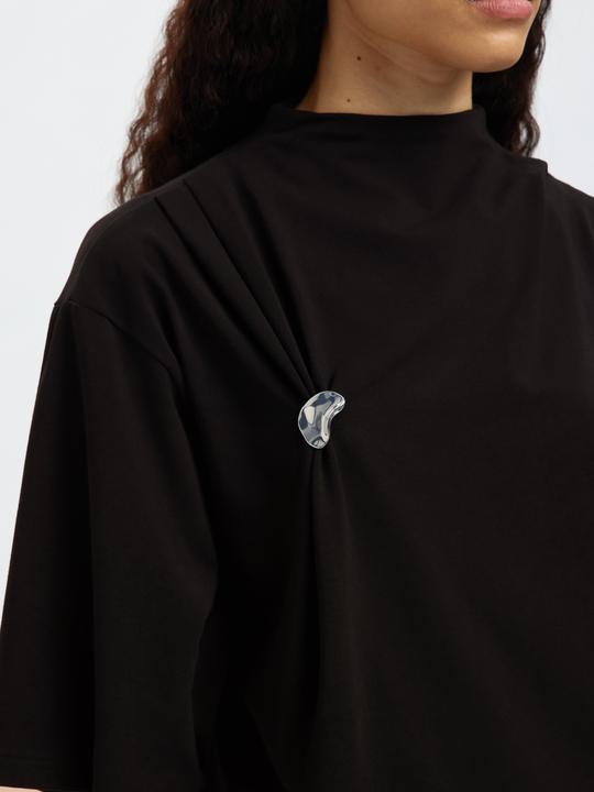 Produktbild Selected High Neck Bluse mit 3/4 Ärmeln (S)