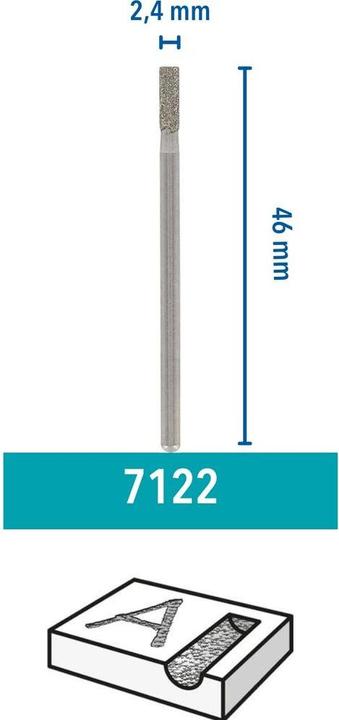 Actual product image Dremel Diamond tipped cutter 7122
