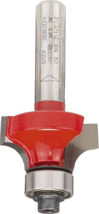 Image du produit Bosch Professional Zubehör Fraise à arrondir Expert for Wood, 8 mm, D 25,4 mm, R1 6,35 mm, L 12,7 mm, G 55 mm