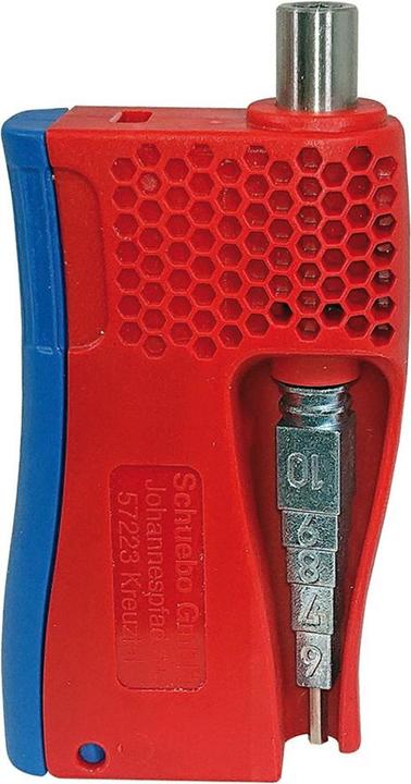 Magni Clé pour armoires électriques Schuebo Doublekey Box 20 in 1 (8 embouts avec fonction double tête