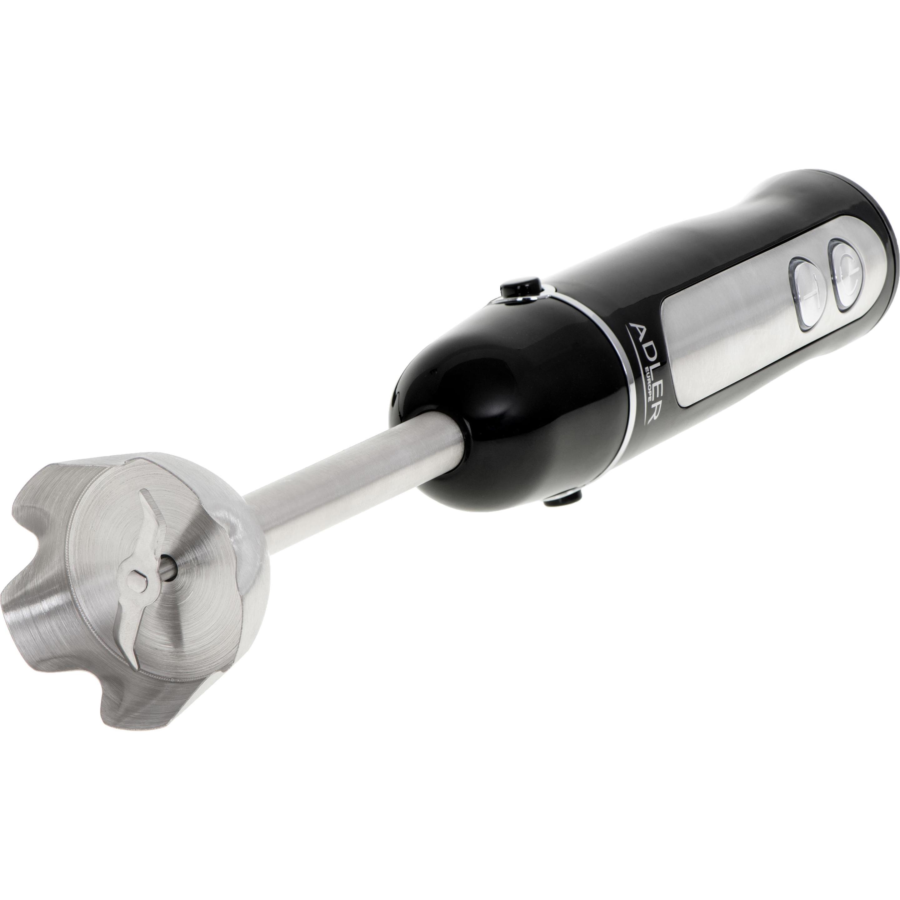 Thumbnail - Adler AD 4625b Hand Blender, 5 speed settings, 1500W, Black, Stabmixer, Schwarz