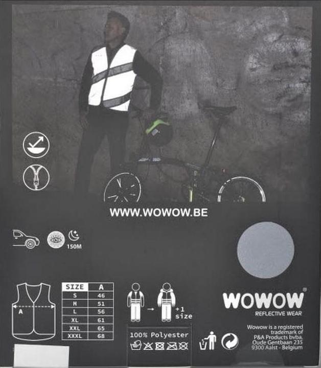 Produktbild Wowow Reflexweste Roadie FR XXL (XXL)
