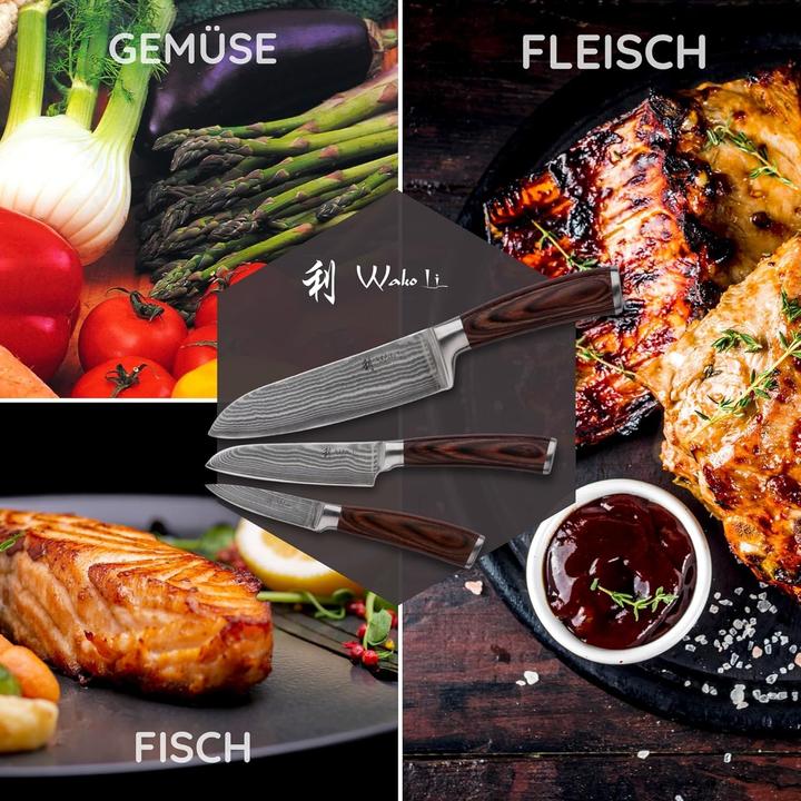 Produktbild Wakoli 4er-Küchenmesserset