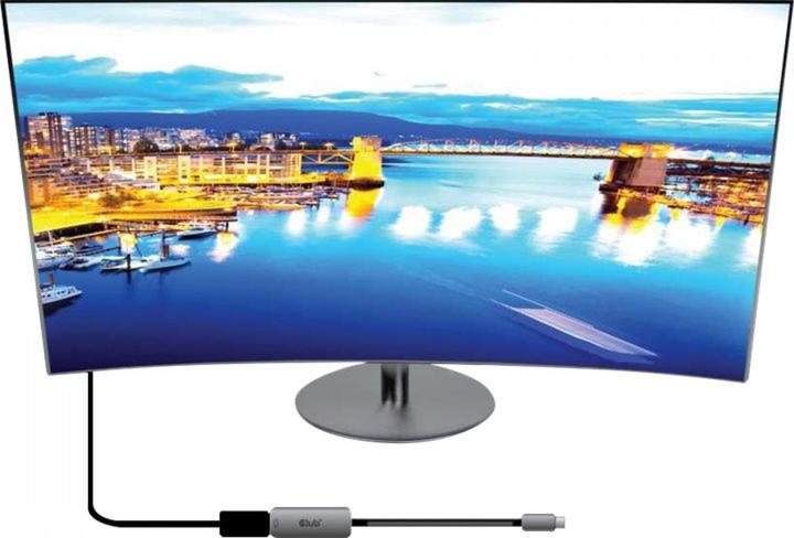Produktbild Club 3D Adapter USB Type C - DisplayPort 1.4 (DP, 6 cm)