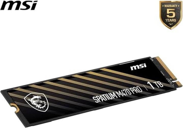Actual product image MSI Spatium M470 Pro (1000 GB, M.2 2280)