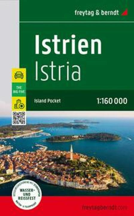 Produktbild Istrien, Strassen- und Freizeitkarte 1:160.000, freytag & berndt