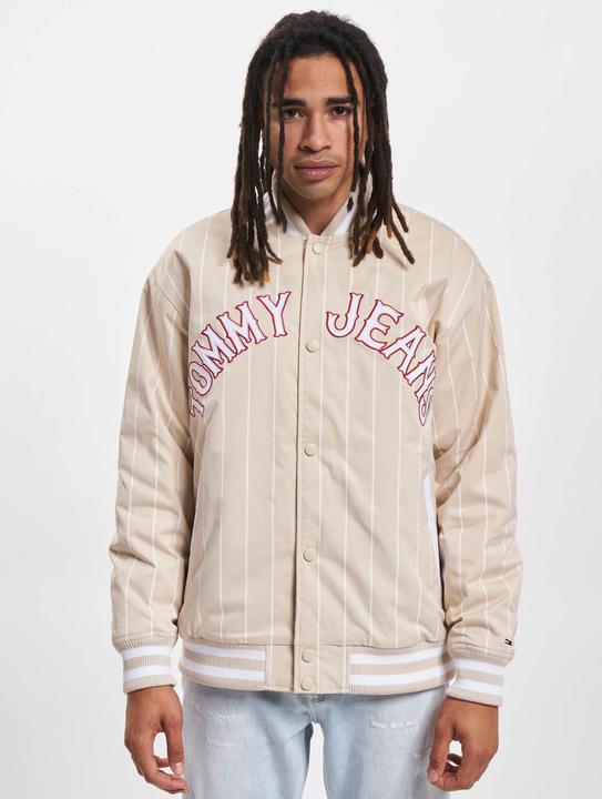 Produktbild Tommy Hilfiger Tommy Jeans Rlx Pinstripe Bomberjacke - 86443 (S)