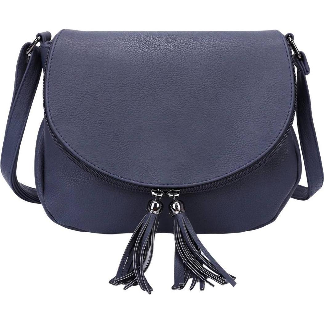 Gallantry, Handtasche, Zipper Umhängetasche, Blau