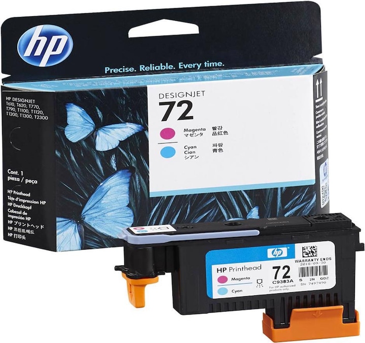 Immagine prodotto HP 72 (M, C)