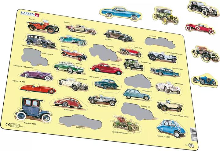 Actual product image Larsen Car puzzle (30 pieces)