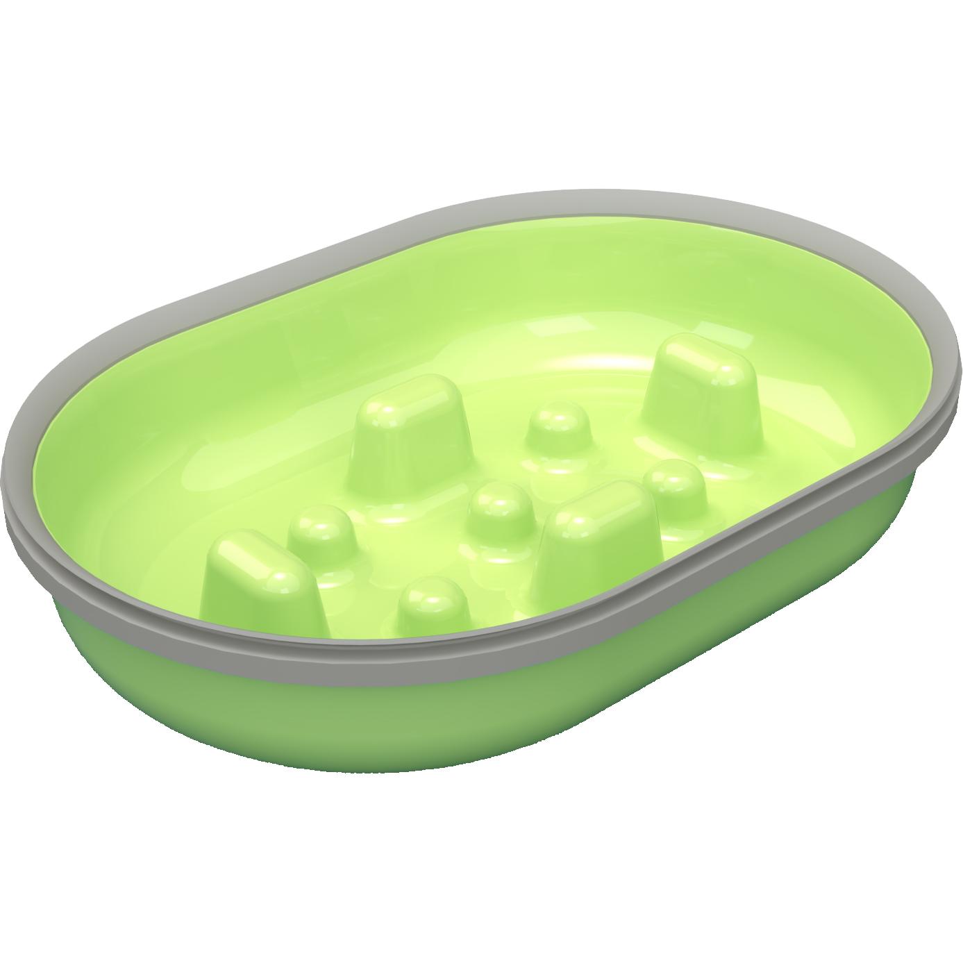 Comparer les prix de Surefeed Distributeur de nourriture à puce électronique pour chien et chat - 2 bols de remplacement anti-glouton, 375 ml, vert