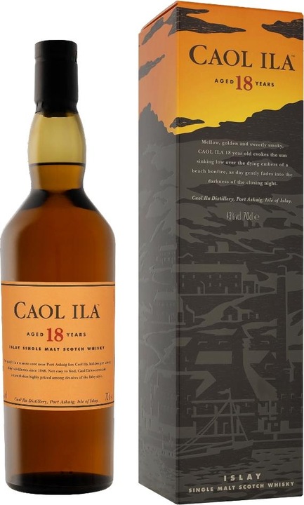 Produktbild Caol Ila 18 Years (Single Malt, Scotch Whisky, 1 x 70 cl)