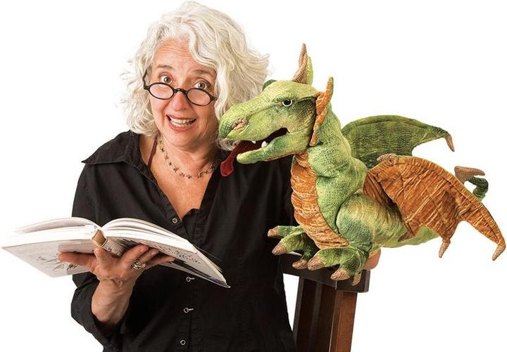 Produktbild Folkmanis Lindwurm-Drache