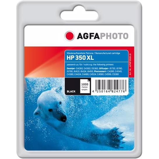 Thumbnail - AGFAPHOTO, Druckerpatrone, Aphp350xlb (M, BK, Y, C)