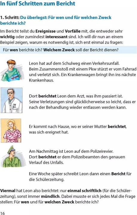 Produktbild Bericht. Aufsatz 5.-7. Klasse (Deutsch, Gerhard Widmann, 2021)