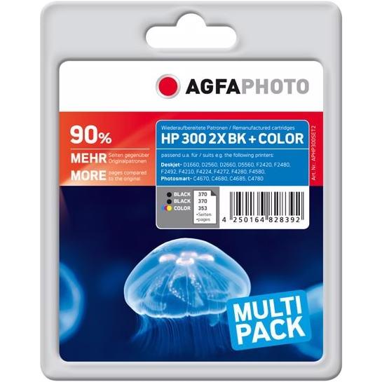 Thumbnail - AGFAPHOTO, Druckerpatrone, Aphp300set2 (M, BK, C, Y)