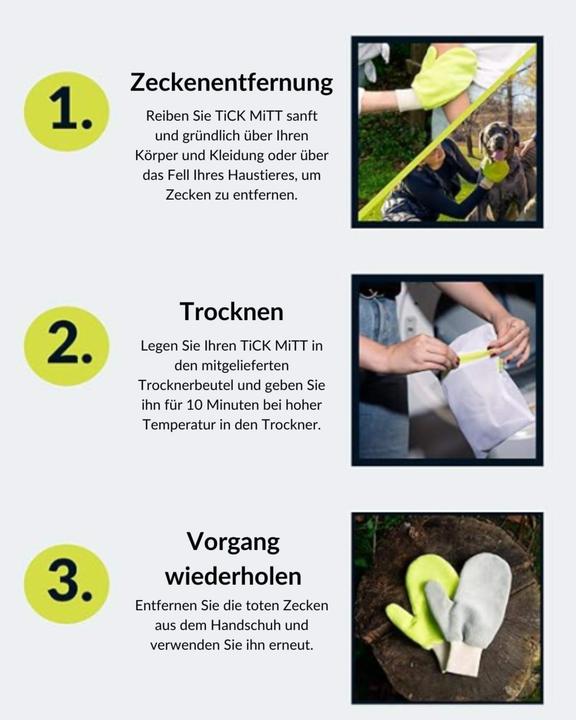 Immagine prodotto Tick Mitt Guanto antizecche (Cane)