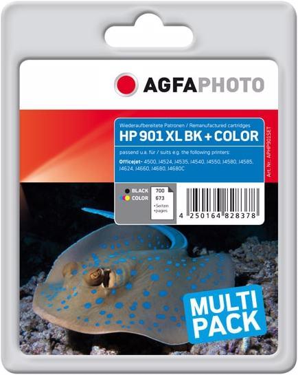 AGFAPHOTO Aphp901set (M, BK, C, Y)