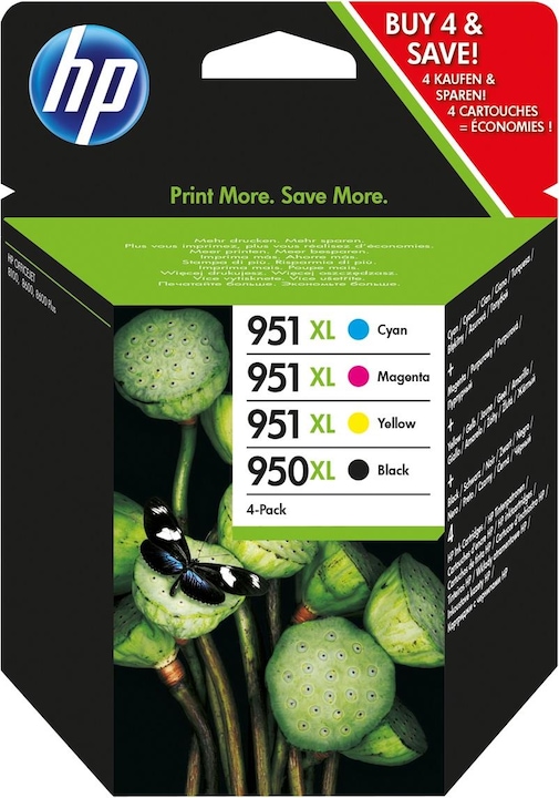 HP 950xl/951xl (M, BK, Y, C)