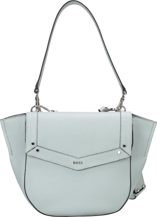 Actual product image Hugo Boss Ivy Leather Saddle Bag