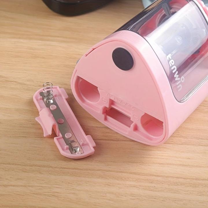 Actual product image ASMI Elektrischer Bleistiftspitzer Pink