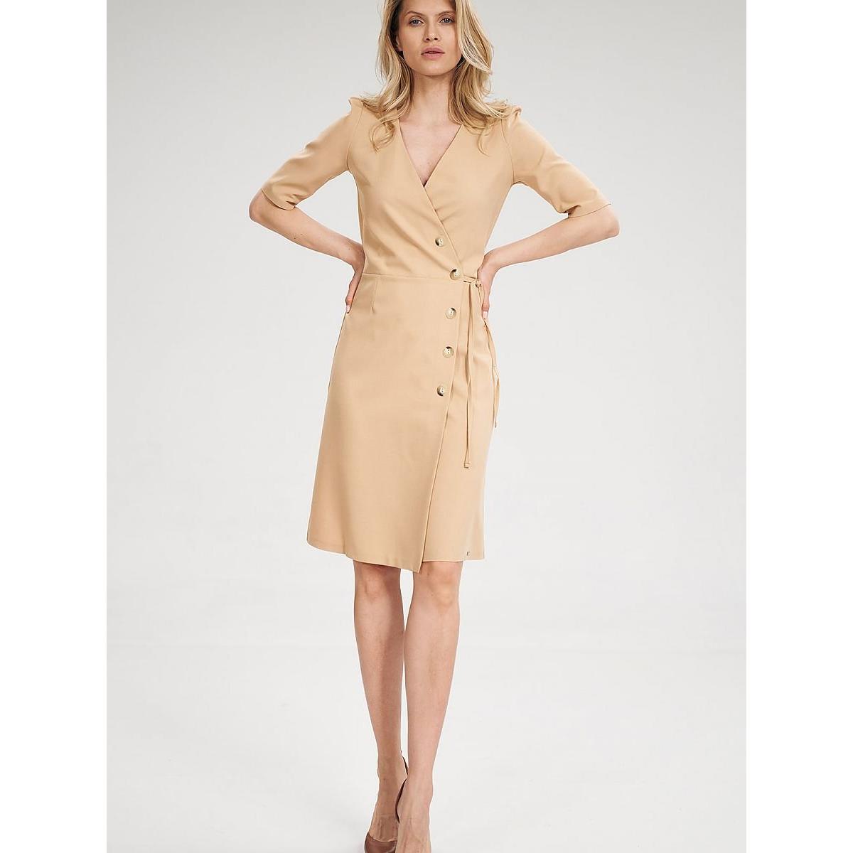 Figl, Damen, Kleider, Alltagskleid, Beige, (L)