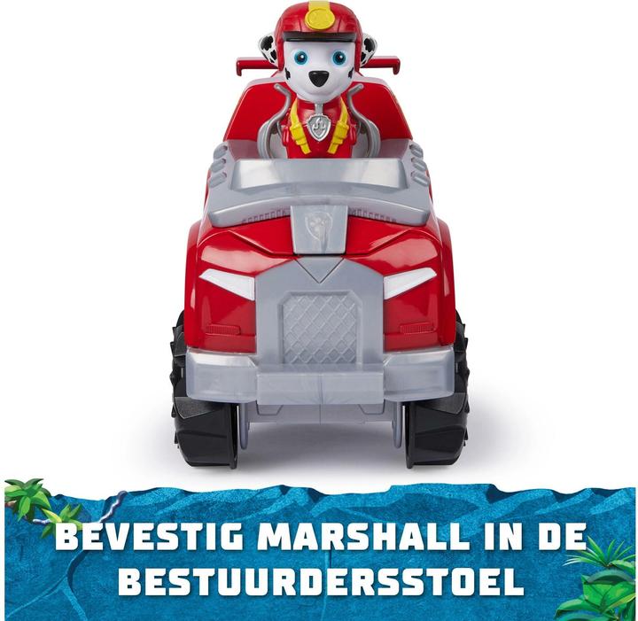 Actual product image Spin Master Paw Patrol Jungle Pups Deluxe Vehicle Marshall