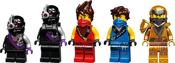 Actual product image LEGO X-1 Ninja Supercar (71737, LEGO Ninjago)