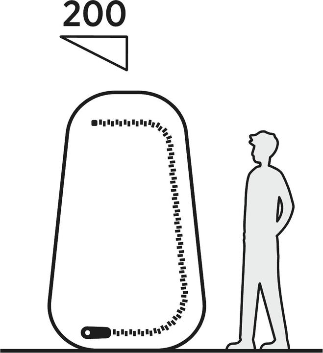 Produktbild Easy Camp Pop-up-Umkleide-/ Duschzelt Vik Utility Tent (grau, Modell 2025) (Kuppelzelt, 3 kg, 1 Person)