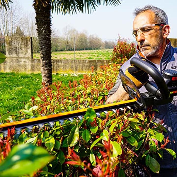Produktbild Worx Nitro Cordless Telescopic Hedge Trimmer with Brushless Motor, 54cm Cut, 27mm Capacity (Akkubetrieb)
