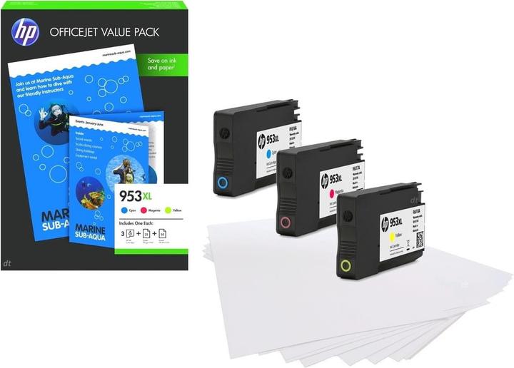 Image du produit HP 953XL Valuepack (M, Y, C)