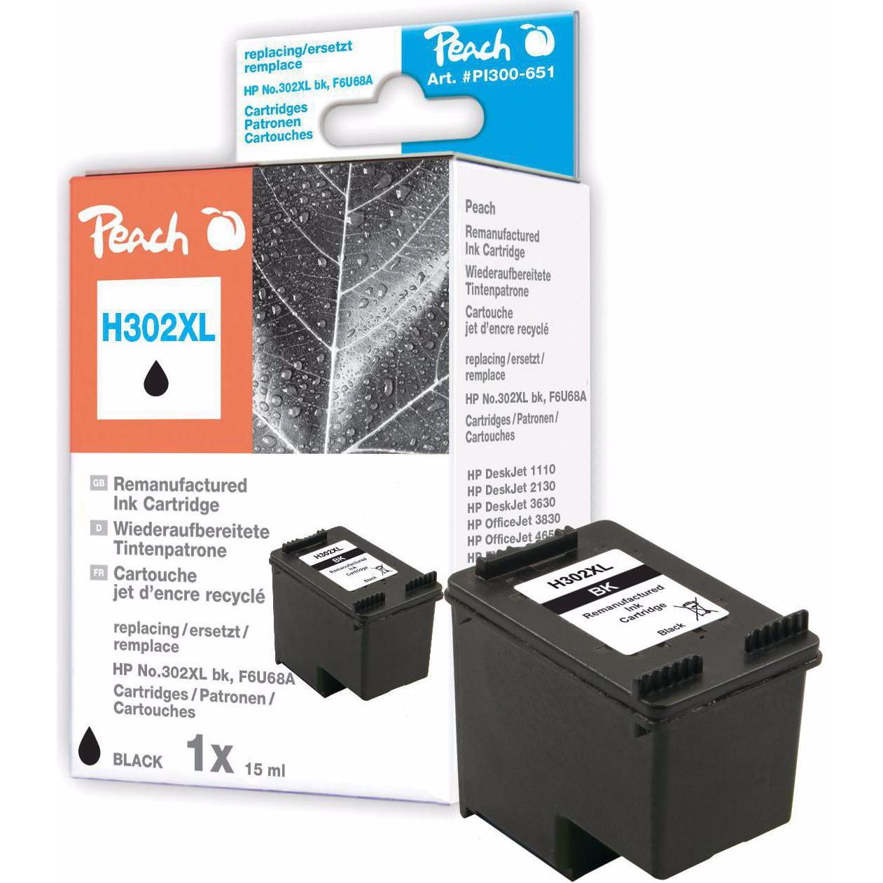 Thumbnail - Peach, Druckerpatrone, 302xl (BK)