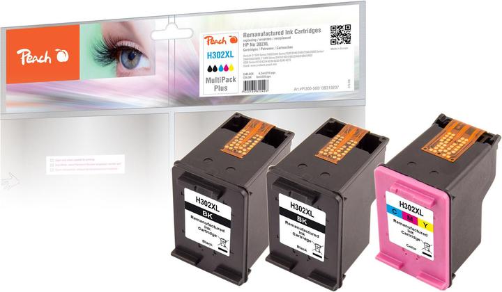 Peach 302XL + color MP Plus (M, C, Y, BK)