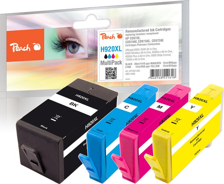 Produktbild Peach 920xl (M, C, Y, BK)