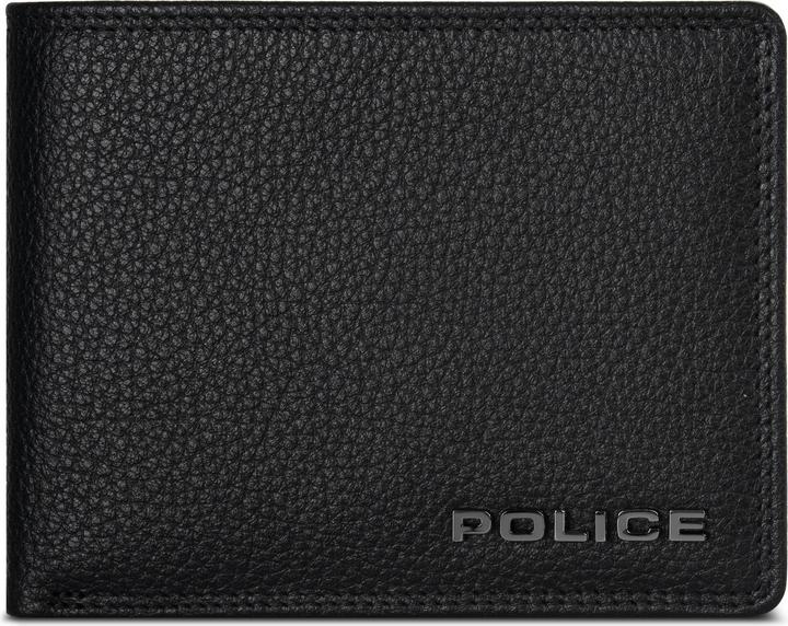 Police Geldbörse RFID Schutz Leder 11.5 cm