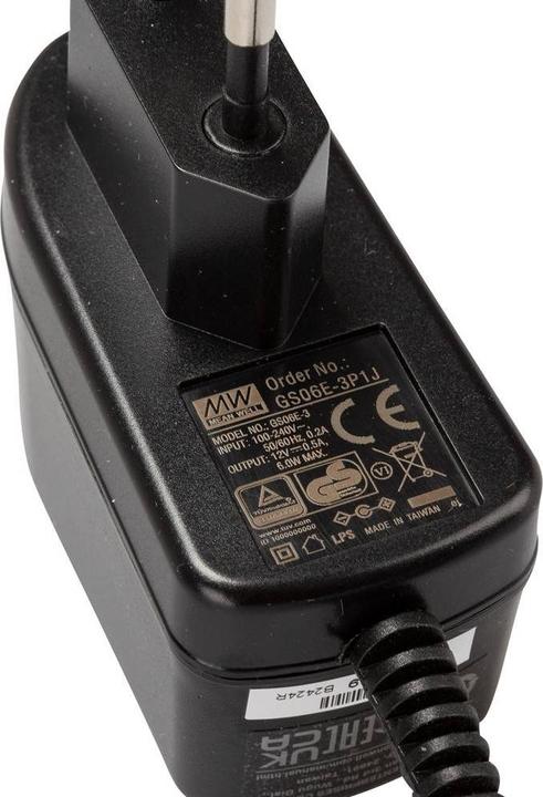 Actual product image MeanWell Power supply Europlug