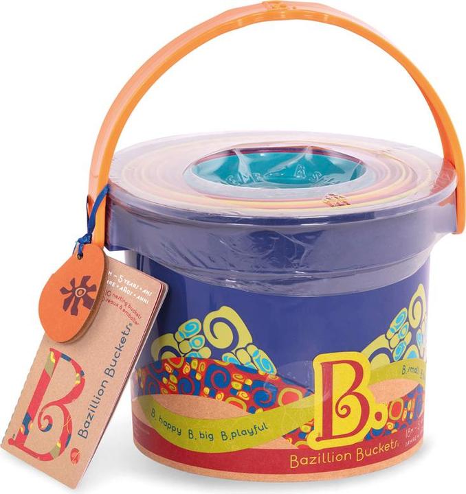 Actual product image B.toys B. Bazillion Buckets Colourful stacking cups