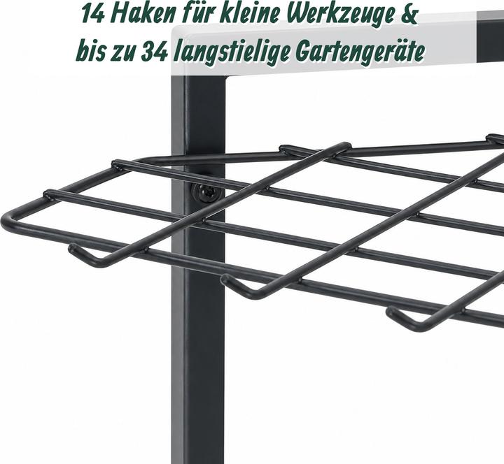 Produktbild Relaxdays Gartengeräteständer
