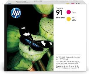 Produktbild HP Valuepack 91 - Tintenpatronen (M, Y)