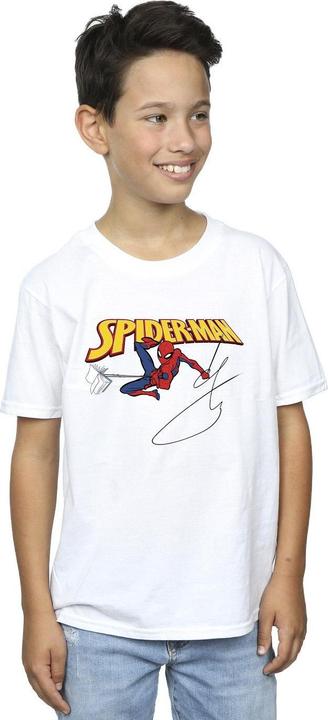 Actual product image Boys Spider-Man With A Book T-Shirt (104)