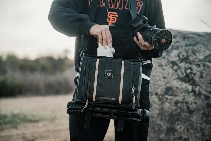 Actual product image PolarPro Kamera-Tasche RoadRunner 12 l Schwarz (Camera shoulder bag, 12 l)