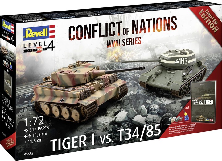 Actual product image Revell Conflict of Nations Series Gift Set